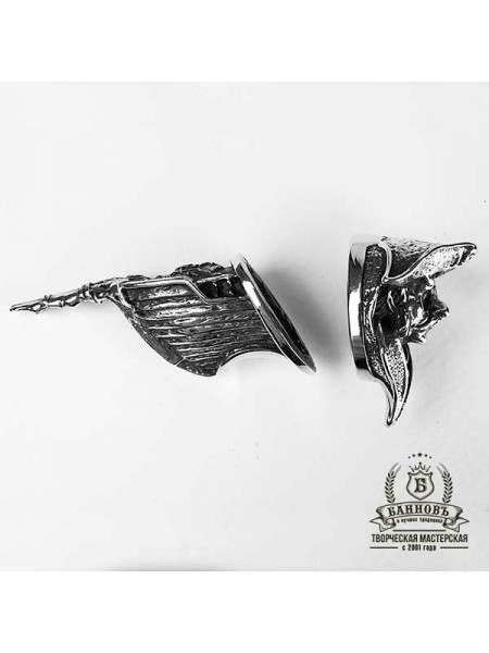 Ножевая пара №11 "Пират", белая бронза