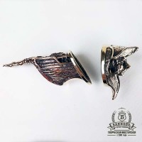 Ножевая пара №11 "Пират", латунь