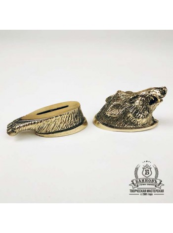 Ножова пара №15 "Кабанчик" (Г-16/Т-21), латунь