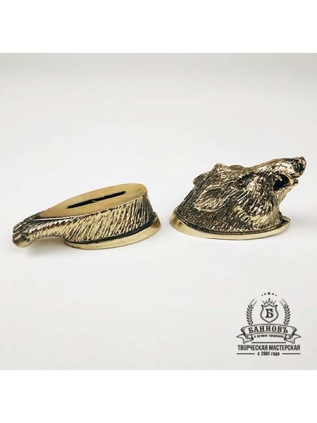 Ножова пара №15 "Кабанчик" (Г-16/Т-21), латунь