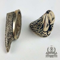 Ножевая пара №20-4 "Копыто", латунь