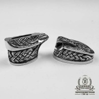 Ножевая пара №22 "Утюжок", белая бронза