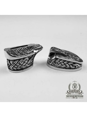 Ножевая пара №22 "Утюжок", белая бронза