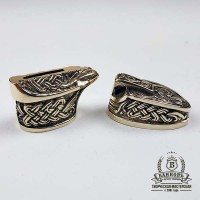 Ножевая пара №22 "Утюжок", латунь