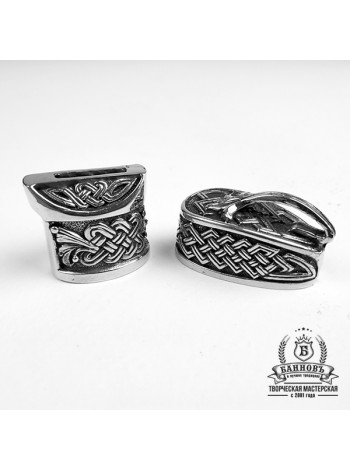 Ножевая пара №33, белая бронза