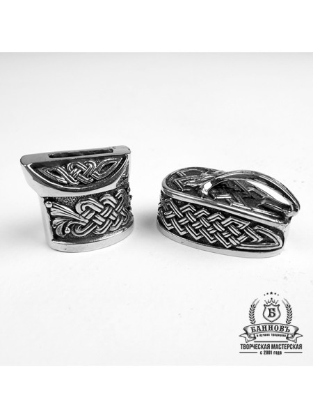 Ножевая пара №33, белая бронза