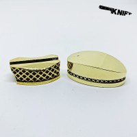 Ножевая пара №48 "Ромбы", бронза