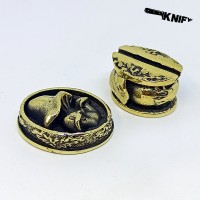 Ножевая пара №51 "Грибник", бронза