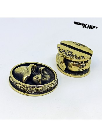 Ножевая пара №51 "Грибник", бронза