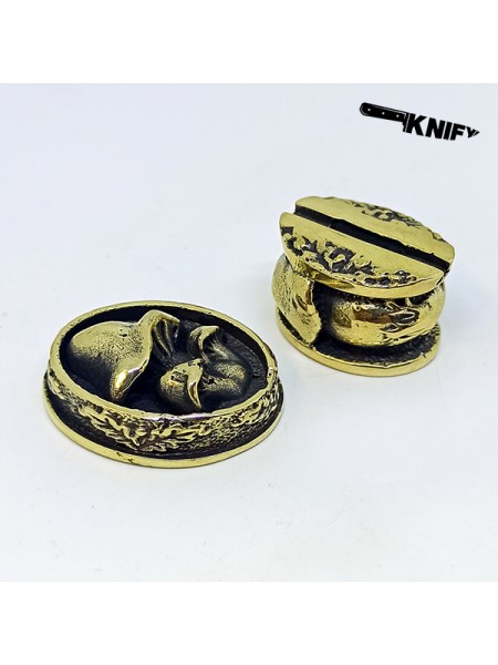 Ножевая пара №51 "Грибник", бронза