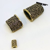 Ножевая пара №53 COSMO + бусина, бронза