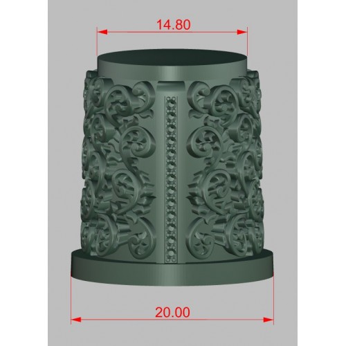 Ножевая пара №53 COSMO, белая бронза Ножевая пара №53 COSMO, белая бронза