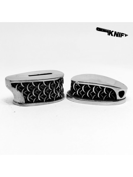 Ножевая пара №70-1, белая бронза