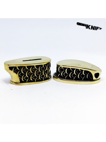 Ножевая пара №70-1, латунь