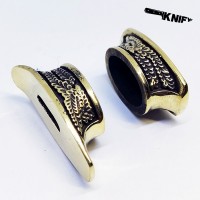 Ножевая пара №73 "Кинжальчик" (Г9+Т83), латунь