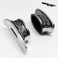 Ножевая пара №73 "Кинжальчик" (Г9+Т83), белая бронза