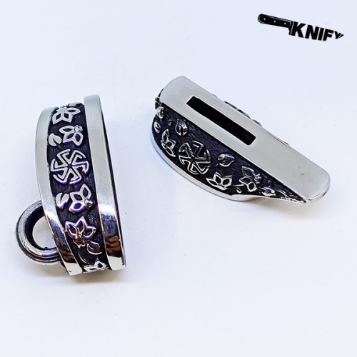 Ножевая пара №51 "Громовик", белая бронза