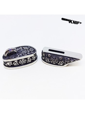 Ножевая пара №51 "Громовик", белая бронза