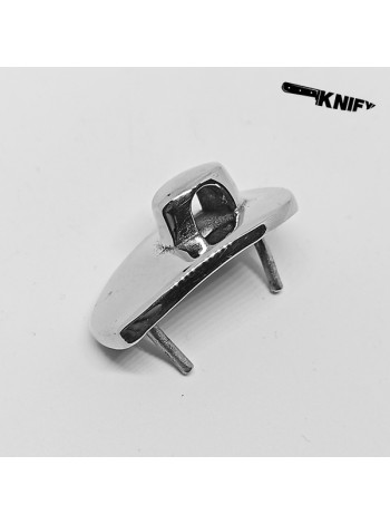 Тыльник радиусный гладкий, нейзильбер