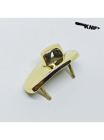 Тыльник радиусный гладкий, бронза