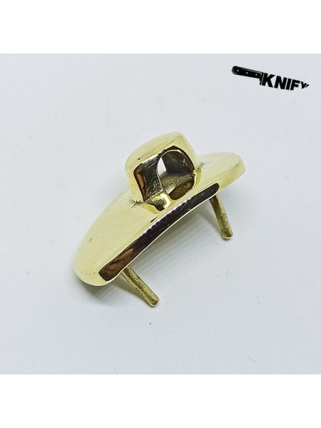 Тыльник радиусный гладкий, бронза