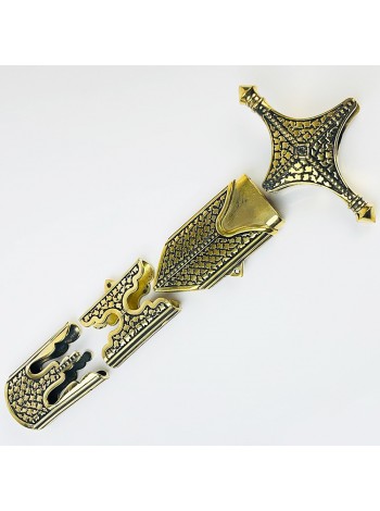 "Камінь", комплект для шаблі, латунь