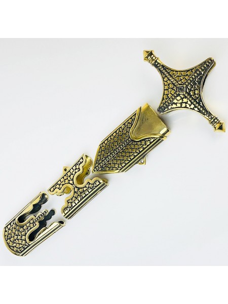 "Камінь", комплект для шаблі, латунь