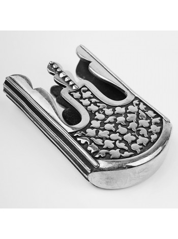 "Камінь", деталь ножен №3 для шаблі, біла бронза