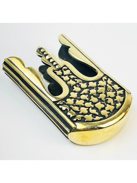 "Камінь", деталь ножен №3 для шаблі, латунь