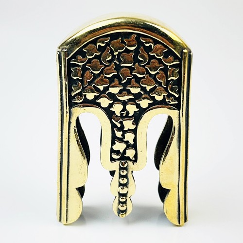 "Камінь", деталь ножен №3 для шаблі, латунь