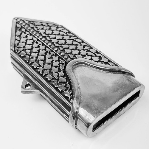 "Камінь", деталь ножен №1 для шаблі, біла бронза