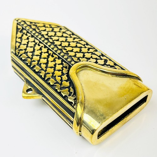 "Камінь", деталь ножен №1 для шаблі, латунь