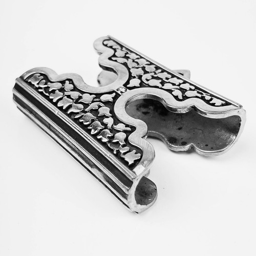 "Камінь", деталь ножен №2 для шаблі, біла бронза