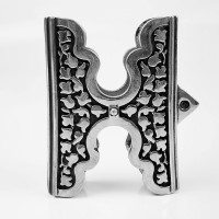 "Камінь", деталь ножен №2 для шаблі, біла бронза