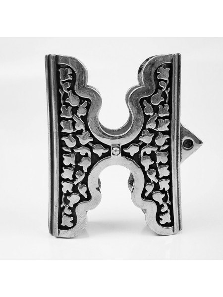 "Камінь", деталь ножен №2 для шаблі, біла бронза