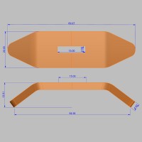 Гарда (Г-36) "Шайтан", латунь