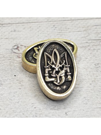 Тильник (Т-12-0) "Тризуб", латунь