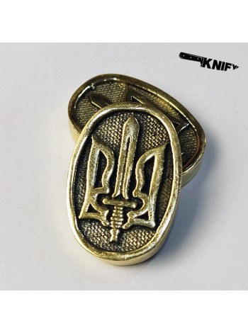 Тильник (Т-12-1) "Тризуб", латунь