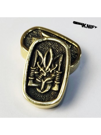Тильник (Т-12-2) "Тризуб", латунь