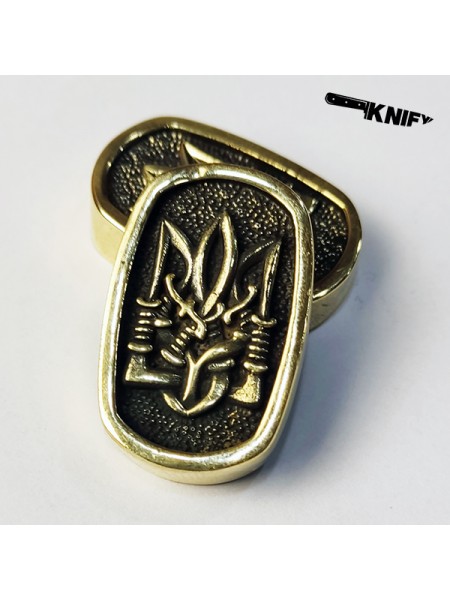 Тильник (Т-12-2) "Тризуб", латунь