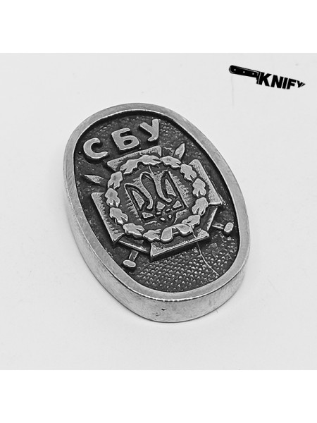 Тильник (Т-12-4) "СБУ", бiлая бронза