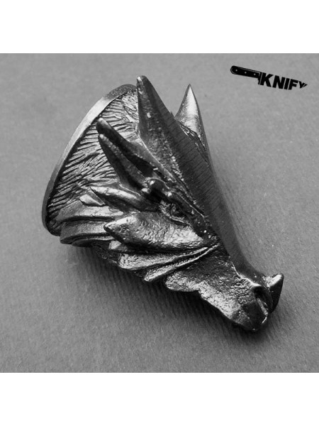 Тыльник (Т-15) "Дракон" овал, нейзильбер