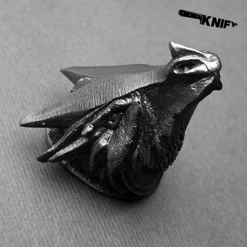 Тыльник (Т-15) "Дракон" овал, нейзильбер