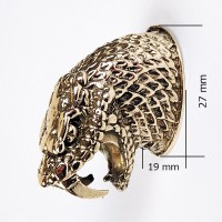 Тыльник (Т-16/1) "Змей", бронза 