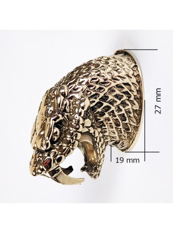Тыльник (Т-16/1) "Змей", бронза 