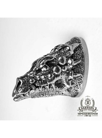 Тыльник (Т-20) "Дракон" (старый), белая бронза