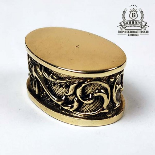 Тыльник (Т-27) "Декор" бронза