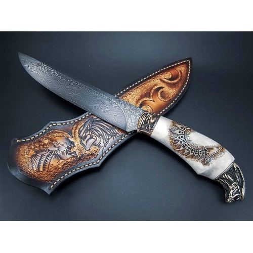 Тыльник (Т-14) "Чужой", белая бронза