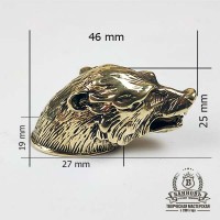 Тыльник (Т-30) "Медведь", бронза