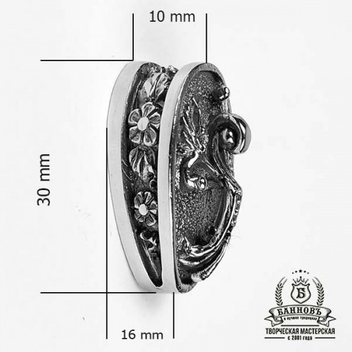 Ножевая пара №26 (Г-27+Т-40), белая бронза